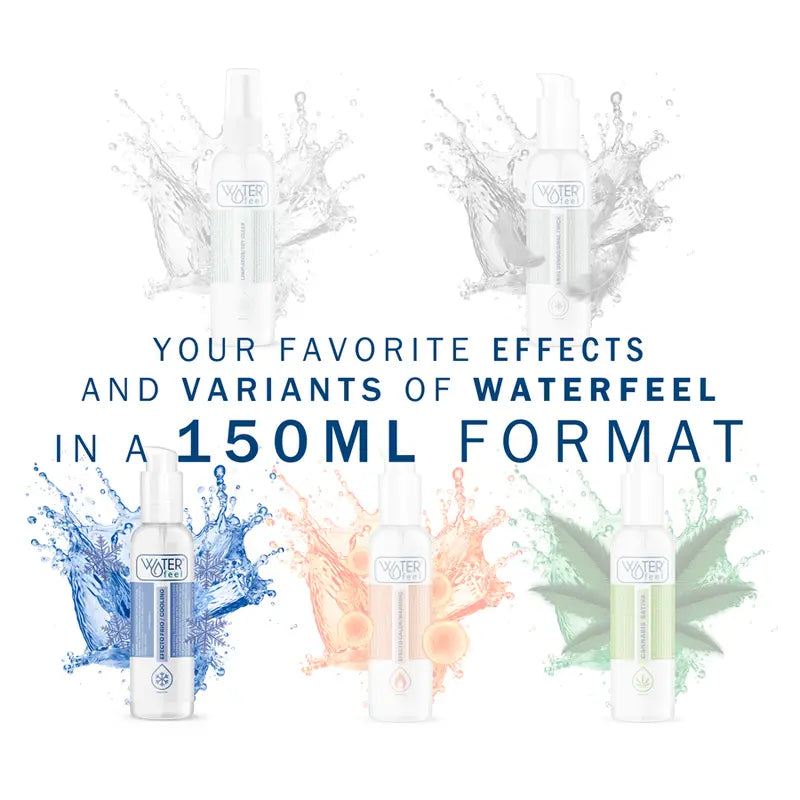 WATERFEEL - LUBRICANTE EFECTO FRIO 150 ML WATERFEEL