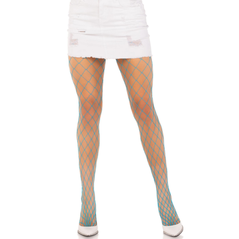 LEG AVENUE - PANTIMEDIAS REJILLA DIAMANTE AMARILLO LEG AVENUE HOSIERY
