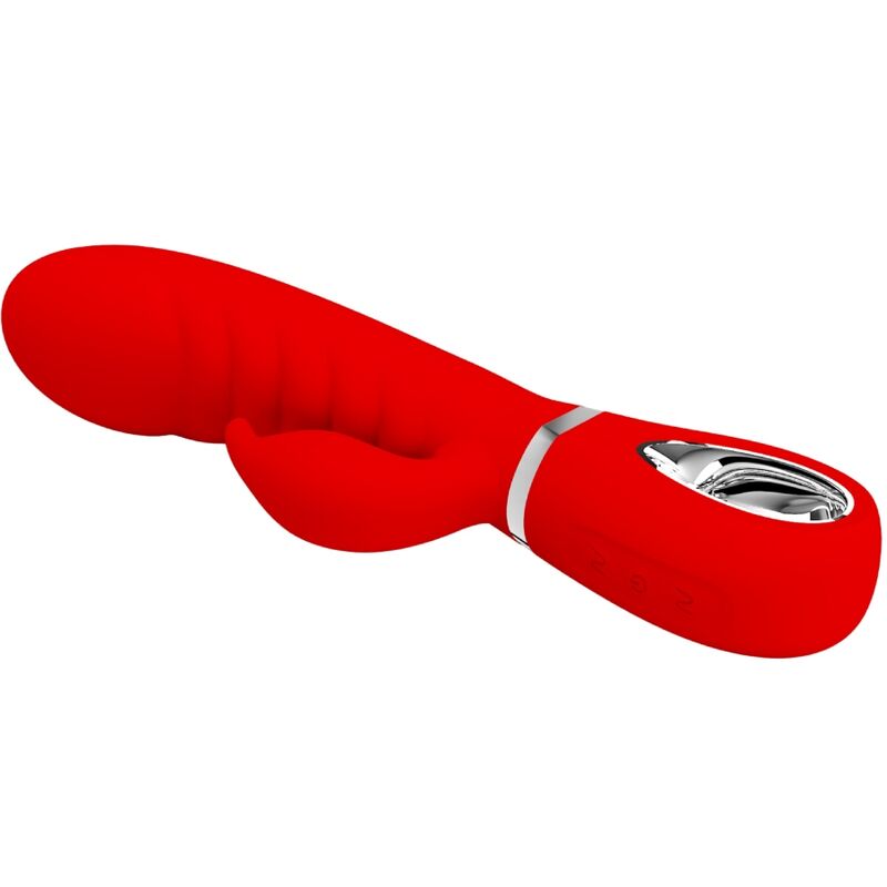 PRETTY LOVE - PRESCOTT VIBRADOR PUNTO G MULTIFUNCIÓN ROJO PRETTY LOVE FLIRTATION