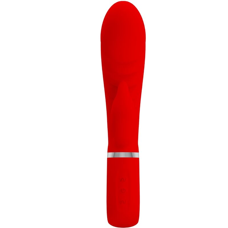 PRETTY LOVE - PRESCOTT VIBRADOR PUNTO G MULTIFUNCIÓN ROJO PRETTY LOVE FLIRTATION