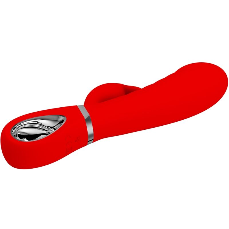PRETTY LOVE - PRESCOTT VIBRADOR PUNTO G MULTIFUNCIÓN ROJO PRETTY LOVE FLIRTATION