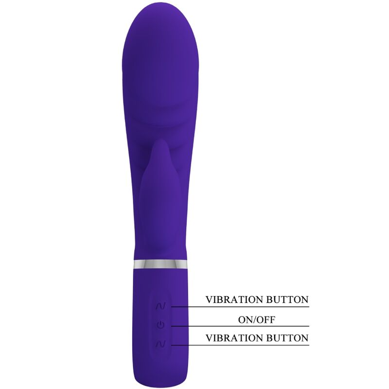 PRETTY LOVE - PRESCOTT VIBRADOR PUNTO G MULTIFUNCIÓN LILA PRETTY LOVE FLIRTATION