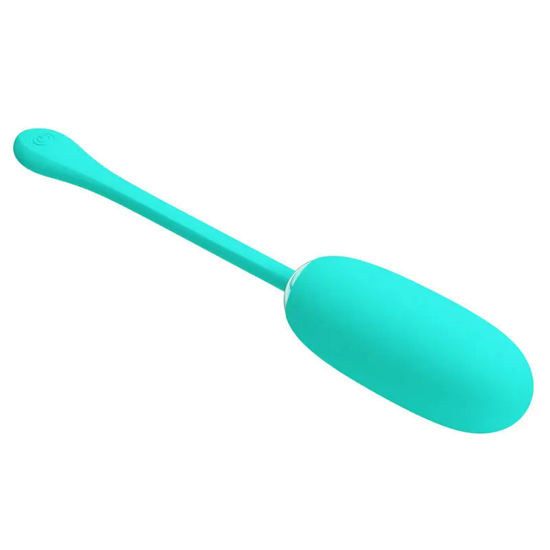 PRETTY LOVE - JULIUS HUEVO VIBRADOR IMPERMEBLE & RECARGABLE VERDE AGUA PRETTY LOVE SMART