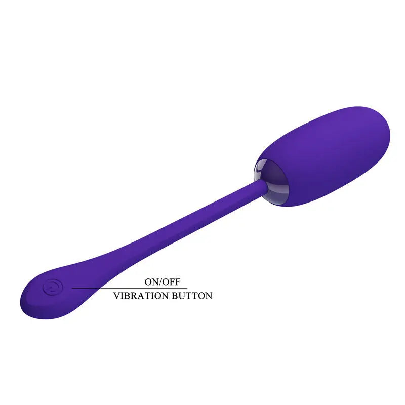 PRETTY LOVE - JULIUS HUEVO VIBRADOR IMPERMEBLE & RECARGABLE LILA PRETTY LOVE SMART