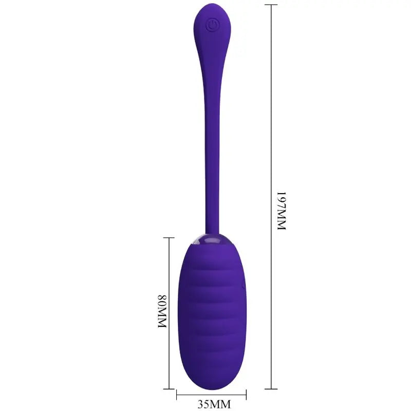 PRETTY LOVE - KIRK HUEVO VIBRADOR RECARGABLE LILA PRETTY LOVE SMART