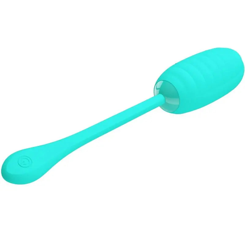PRETTY LOVE - KIRK HUEVO VIBRADOR RECARGABLE VERDE AGUA PRETTY LOVE SMART