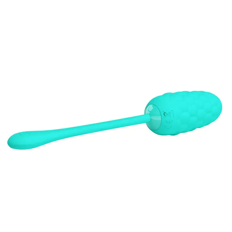 PRETTY LOVE - HUEVO VIBRADOR CON TEXTURA MARINA RECARGABLE VERDE AGUA PRETTY LOVE SMART