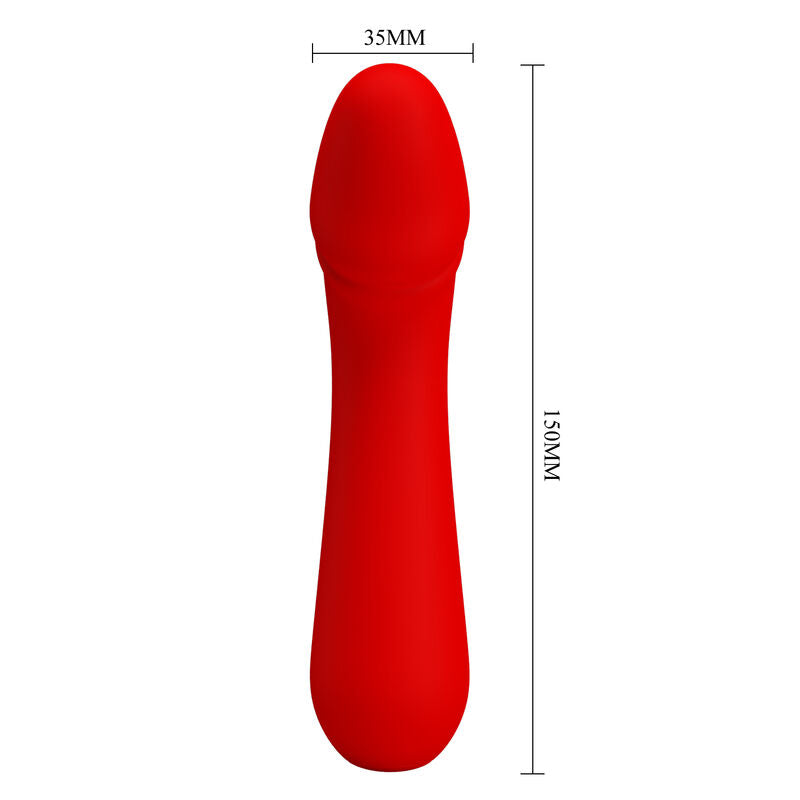 PRETTY LOVE - CETUS VIBRADOR RECARGABLE ROJO PRETTY LOVE SMART