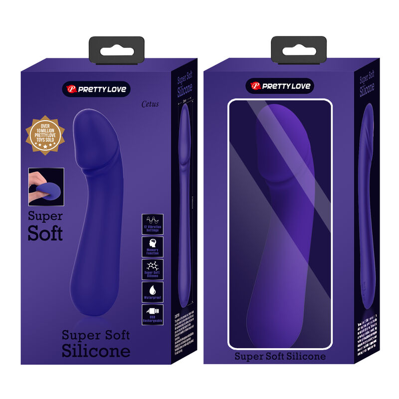 PRETTY LOVE - CETUS VIBRADOR RECARGABLE LILA PRETTY LOVE SMART