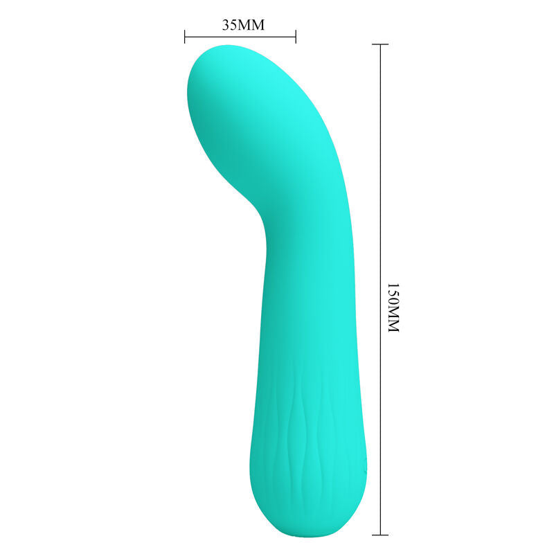 PRETTY LOVE - FAUN VIBRADOR RECARGABLE VERDE AGUA PRETTY LOVE SMART