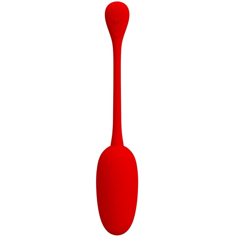 PRETTY LOVE - KNUCKER HUEVO VIBRADOR RECARGABLE ROJO PRETTY LOVE FLIRTATION