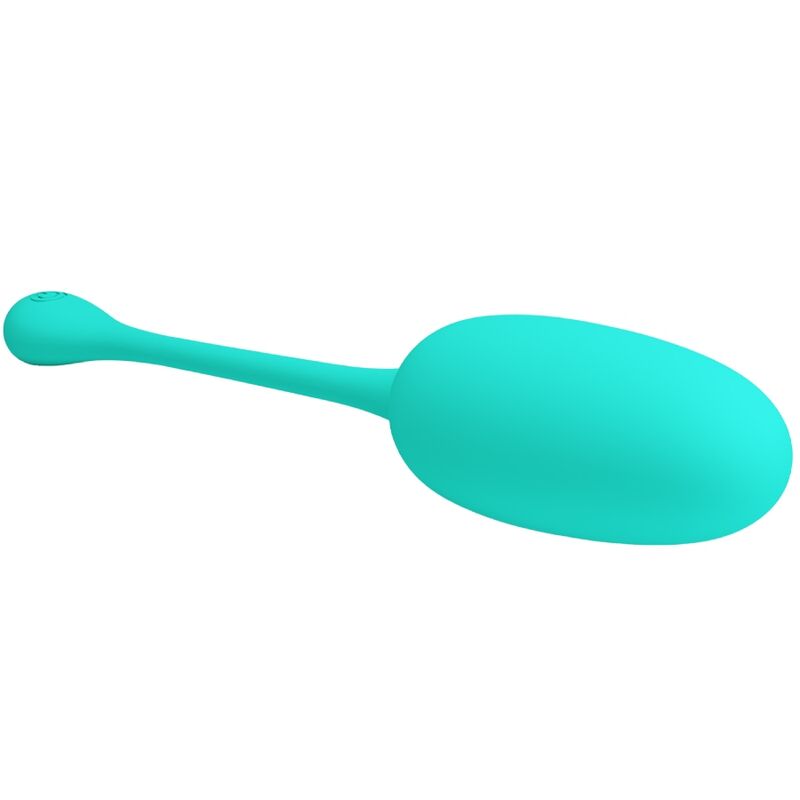 PRETTY LOVE - KNUCKER HUEVO VIBRADOR RECARGABLE VERDE AGUA PRETTY LOVE FLIRTATION