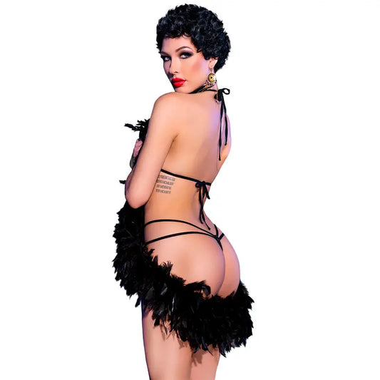 CHILIROSE - CR 4479 BODY CROTCHLESS AZUL S/M CHILIROSE BODIES