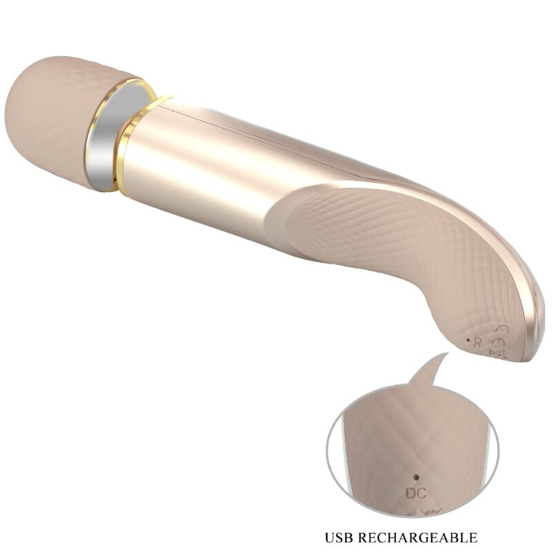 PRETTY LOVE - MASAJEADOR 7 MODOS VIBRACION CHAMPAGNE PRETTY LOVE SMART