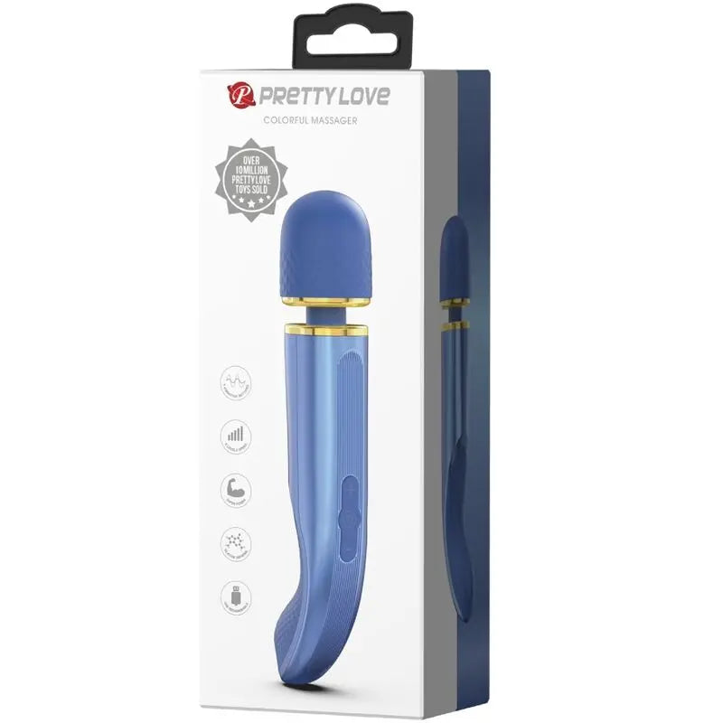 PRETTY LOVE - MASAJEADOR 7 MODOS VIBRACION AZUL PRETTY LOVE SMART