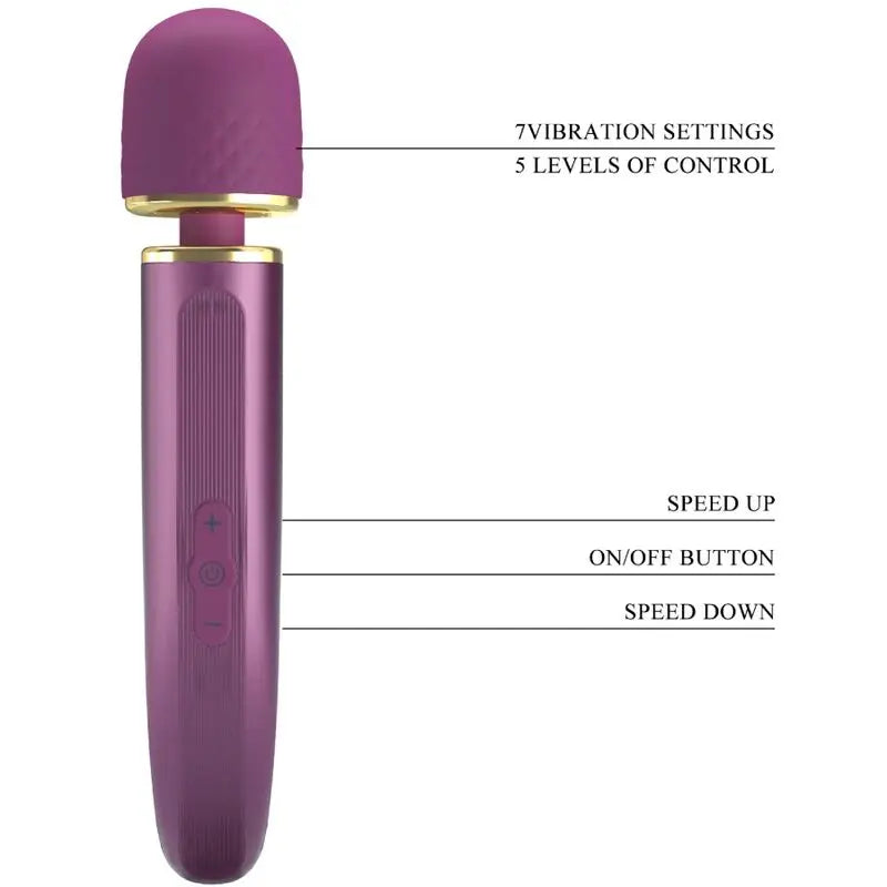 PRETTY LOVE - MASAJEADOR 7 MODOS VIBRACION LILA PRETTY LOVE SMART