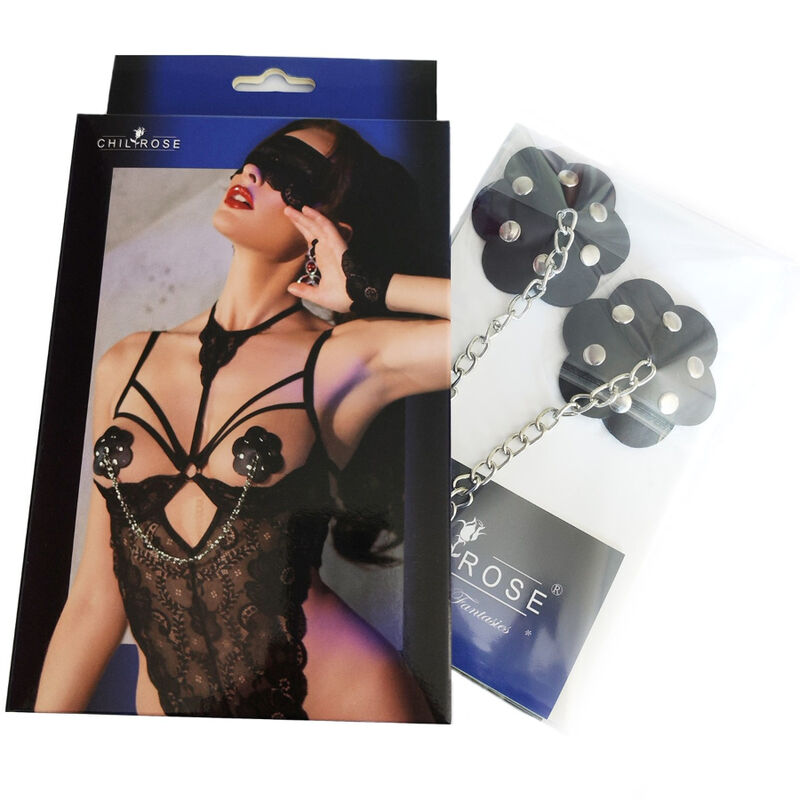 CHILIROSE - CR 4675 CUBREPEZONES NEGRO CHILIROSE ACCESORIES
