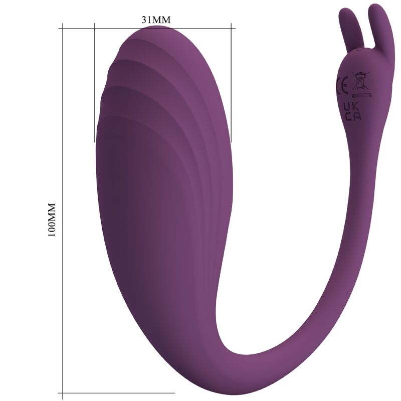 PRETTY LOVE - CATALINA VIBRADOR APP CONTROL REMOTO LILA PRETTY LOVE LED