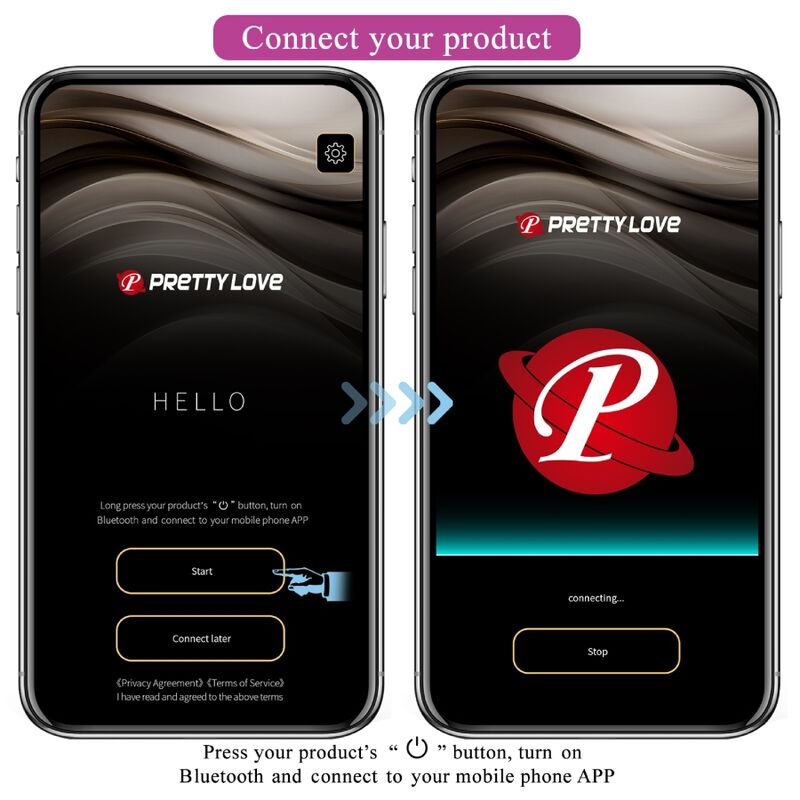 PRETTY LOVE - JEFFERSON PLUG ANAL CONTROLADO POR APP LILA PRETTY LOVE BOTTOM