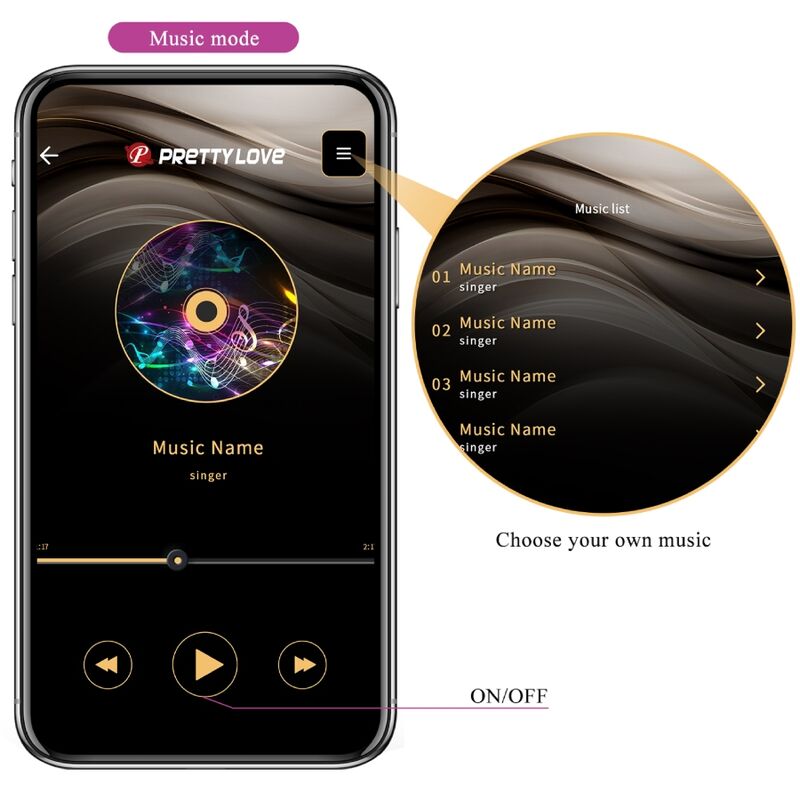 PRETTY LOVE - BILLY VIBRATION LILA  APP GRATUITA PRETTY LOVE