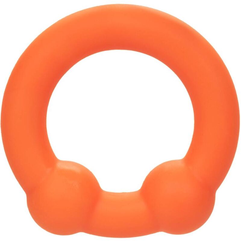 CALEXOTICS - ALPHA ANILLO DOBLE BOLA NARANJA CALEXOTICS