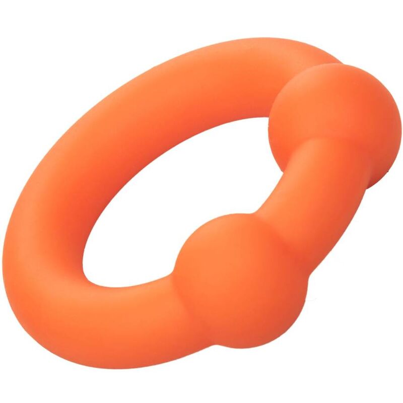 CALEXOTICS - ALPHA ANILLO DOBLE BOLA NARANJA CALEXOTICS