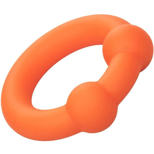 CALEXOTICS - ALPHA ANILLO DOBLE BOLA NARANJA CALEXOTICS