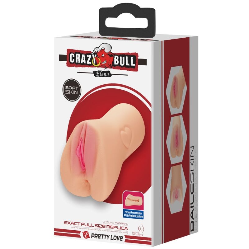 CRAZY BULL - ELENA MASTUBADOR EN FORMA DE VAGINA CRAZY BULL