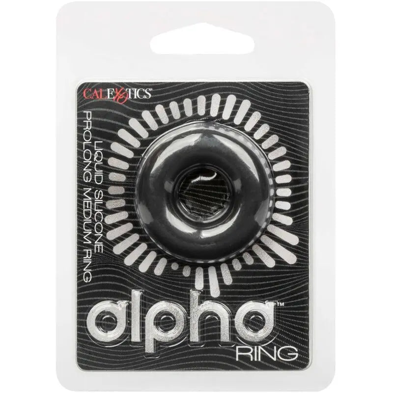 CALEXOTICS - ALPHA ANILLO PROLONG MEDIO NEGRO CALEXOTICS