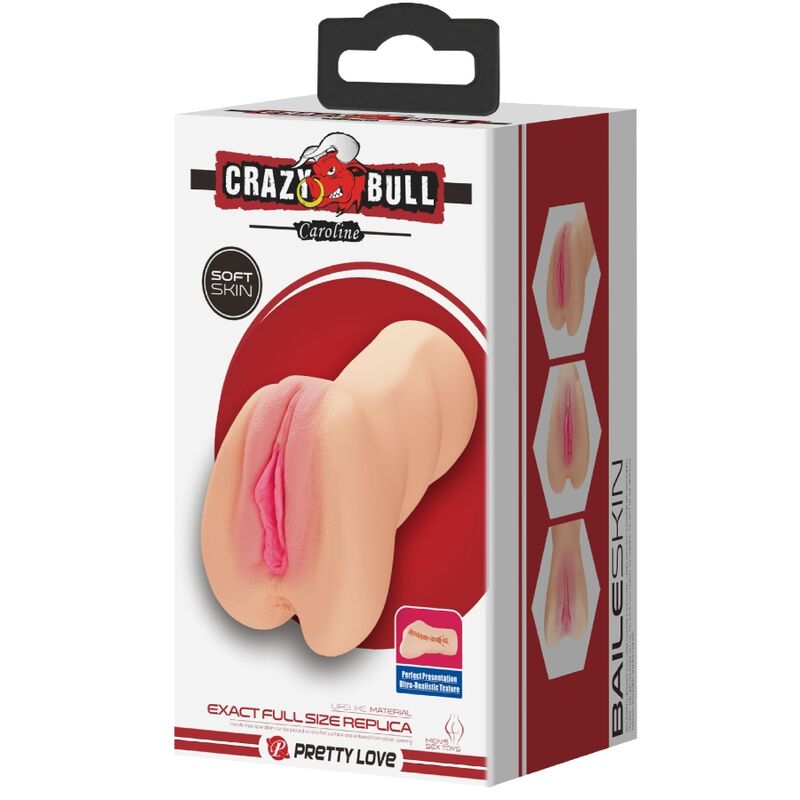 CRAZY BULL - CAROLINE MASTUBADOR EN FORMA DE VAGINA CRAZY BULL