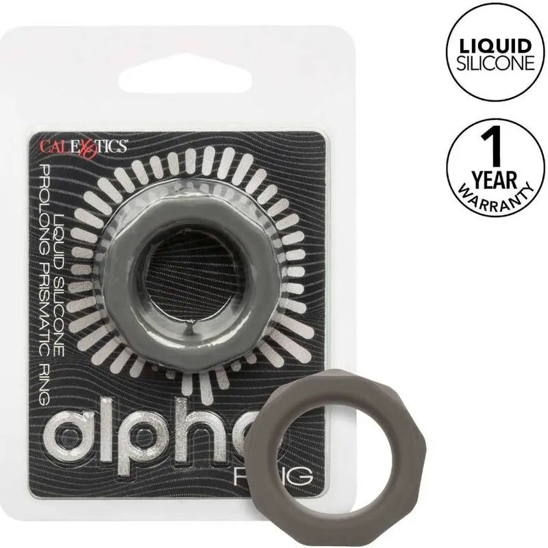 CALEXOTICS - ALPHA ANILLO PROLONG PRISMTICO GRIS CALEXOTICS