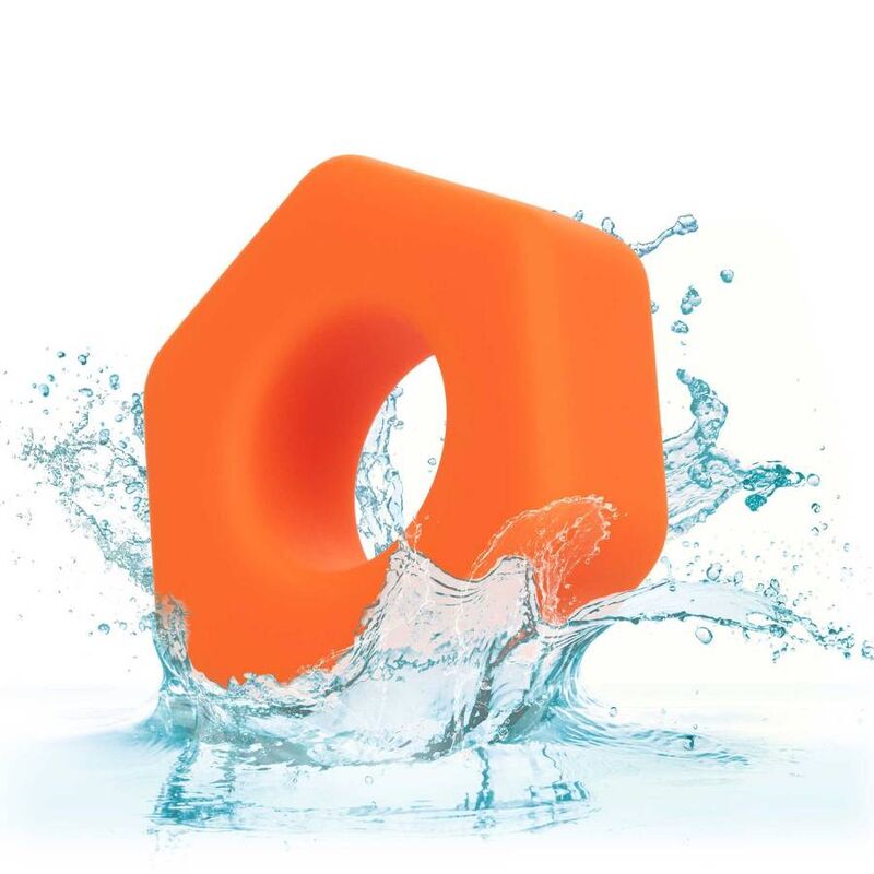 CALEXOTICS - ALPHA ANILLO PROLONG SEXGONO NARANJA CALEXOTICS