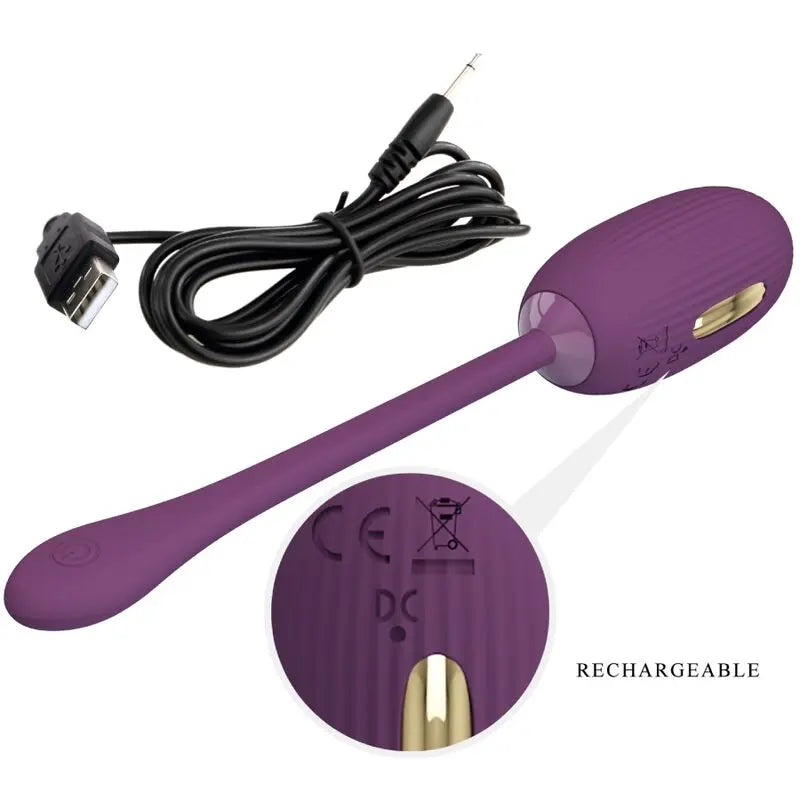 PRETTY LOVE - DOREEN HUEVO VIBRADOR RECARGABLE LILA PRETTY LOVE SMART