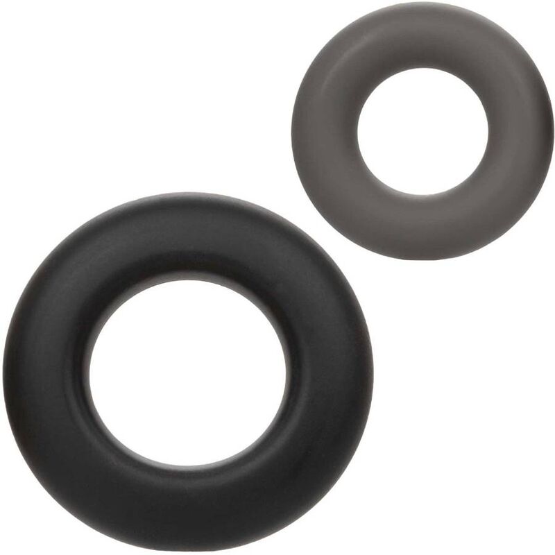 CALEXOTICS - ALPHA SET DE 2 ANILLOS PROLONG GRIS CALEXOTICS