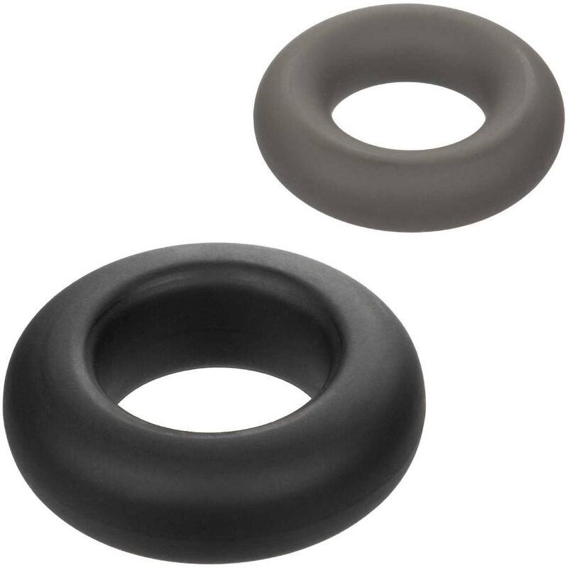 CALEXOTICS - ALPHA SET DE 2 ANILLOS PROLONG GRIS CALEXOTICS