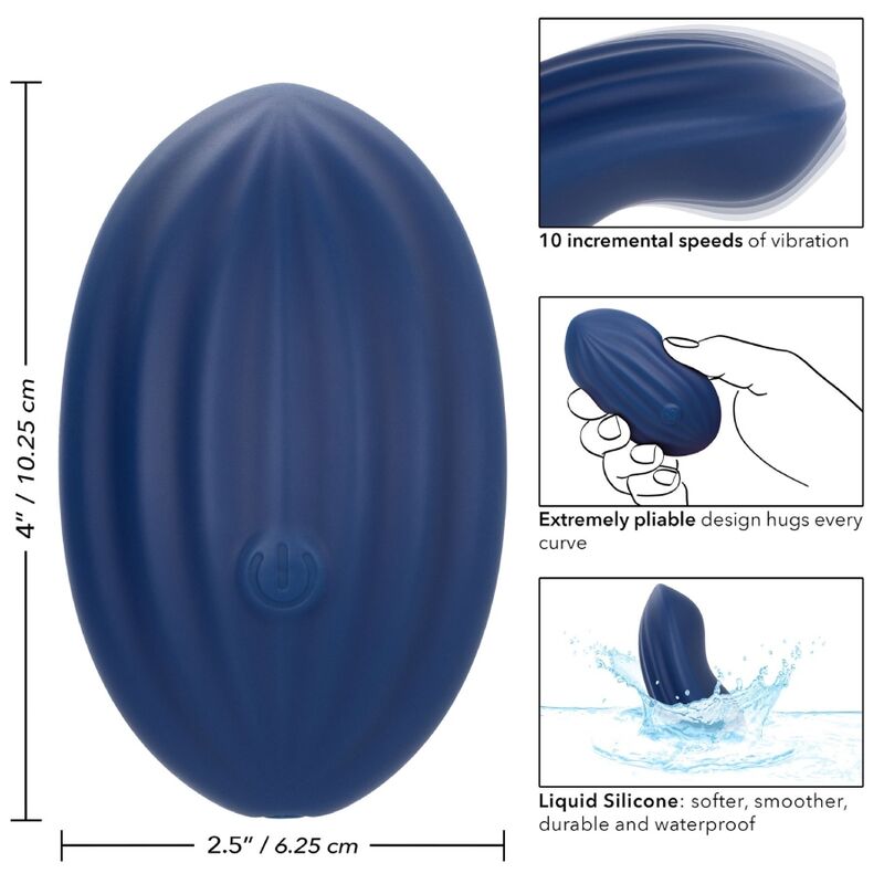 CALEXOTICS - CASHMERE VELVET CURVE AZUL CALEXOTICS