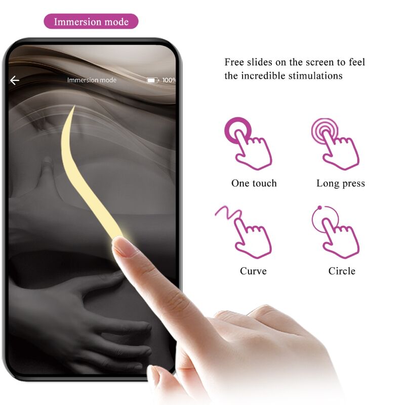 PRETTY LOVE - AUGUST VIBRADOR DOBLE PLACER APP REMOTE PRETTY LOVE C-TYPE
