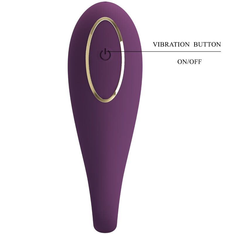 PRETTY LOVE - AUGUST VIBRADOR DOBLE PLACER APP REMOTE PRETTY LOVE C-TYPE