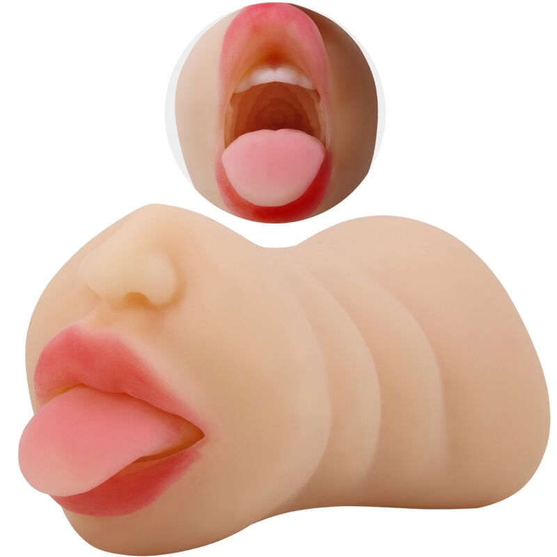 CRAZY BULL - SARAH MASTUBADOR EN FORMA DE VAGINA DOBLE ENTRADA CRAZY BULL