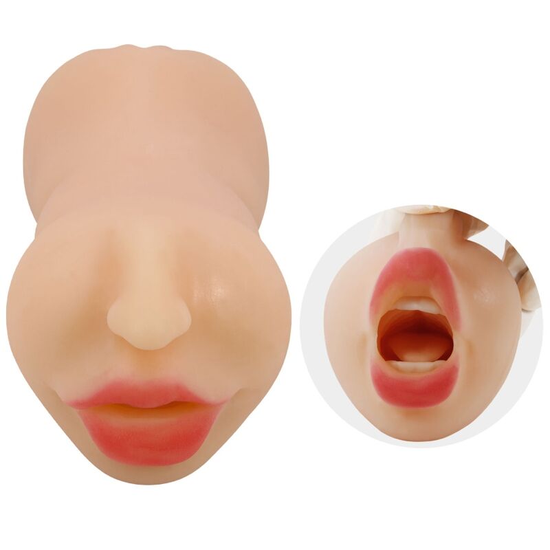 CRAZY BULL - ZOEY MASTUBADOR EN FORMA DE VAGINA DOBLE ENTRADA CRAZY BULL