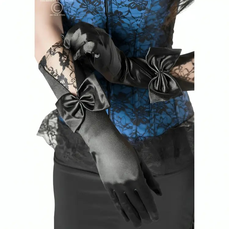 CHILIROSE - CR 3252 GUANTES NEGRO CHILIROSE ACCESORIES