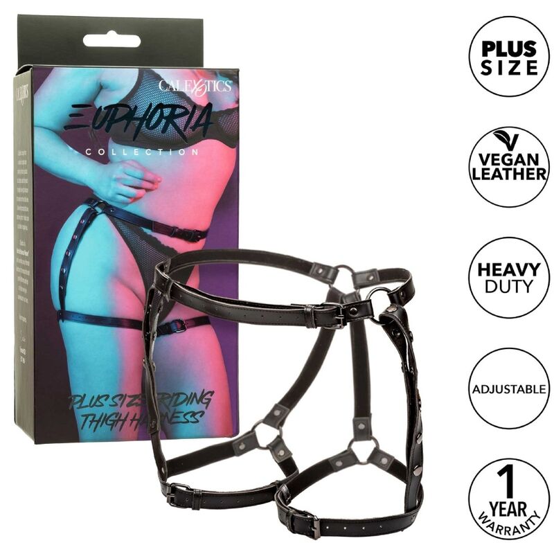 CALEXOTICS - EUPHORIA ARNÉS DE MUSLO EQUITACIÓN TALLA GRANDE CALEXOTICS