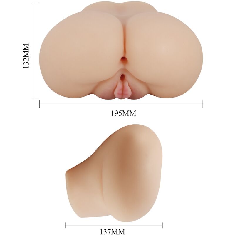 CRAZY BULL - VAGINA Y ANO REALISTICOS VIBRADOR LUNA CRAZY BULL
