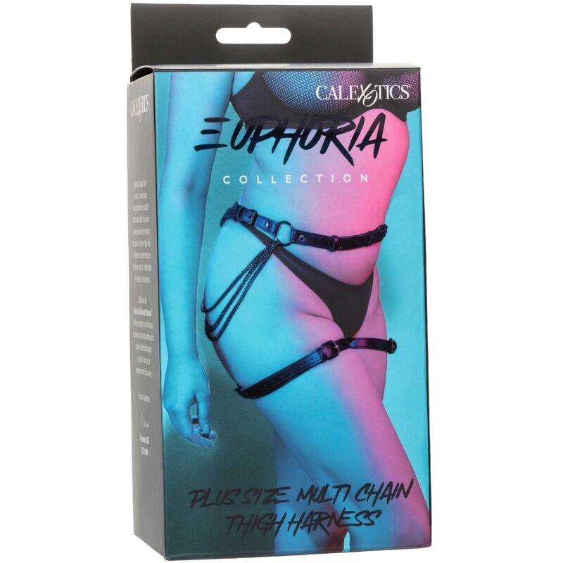 CALEXOTICS - EUPHORIA ARNÉS DE MUSLO CADENA TALLA GRANDE CALEXOTICS