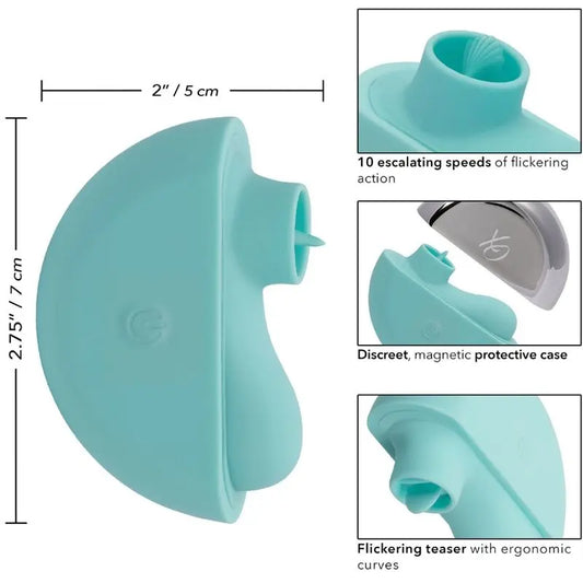 CALEXOTICS - OVATION RAVE ESTIMULADOR VERDE AGUA CALEXOTICS