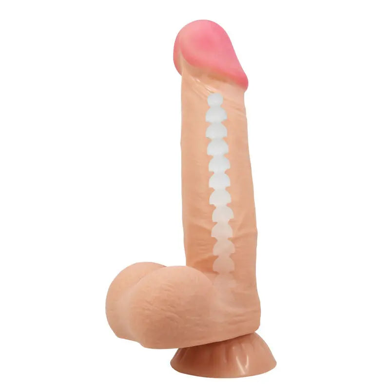 PRETTY LOVE - SLIDING SKIN SERIES DILDO REALÍSTICO CON VENTOSA PIEL DESLIZANTE 21.8 CM PRETTY LOVE HIGH GRADE