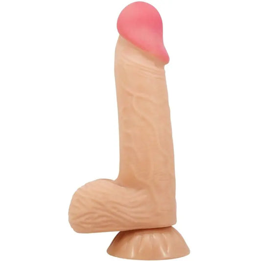 PRETTY LOVE - SLIDING SKIN SERIES DILDO REALÍSTICO CON VENTOSA PIEL DESLIZANTE 20.6 CM PRETTY LOVE HIGH GRADE
