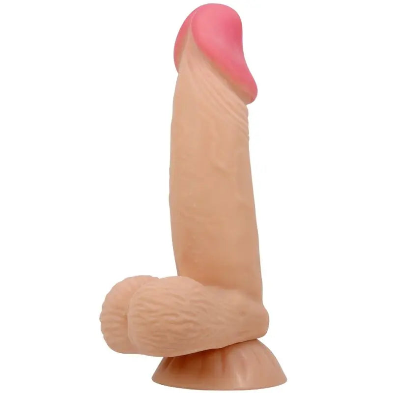 PRETTY LOVE - SLIDING SKIN SERIES DILDO REALÍSTICO CON VENTOSA PIEL DESLIZANTE 19.4 CM PRETTY LOVE HIGH GRADE