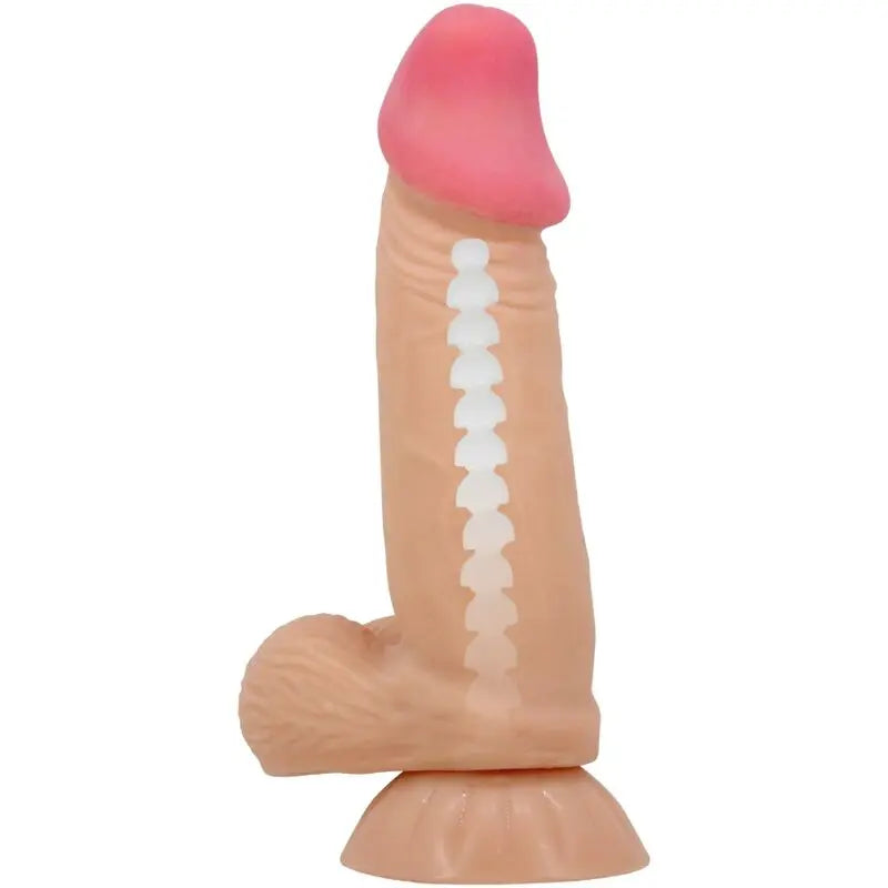 PRETTY LOVE - SLIDING SKIN SERIES DILDO REALÍSTICO CON VENTOSA PIEL DESLIZANTE 19.4 CM PRETTY LOVE HIGH GRADE