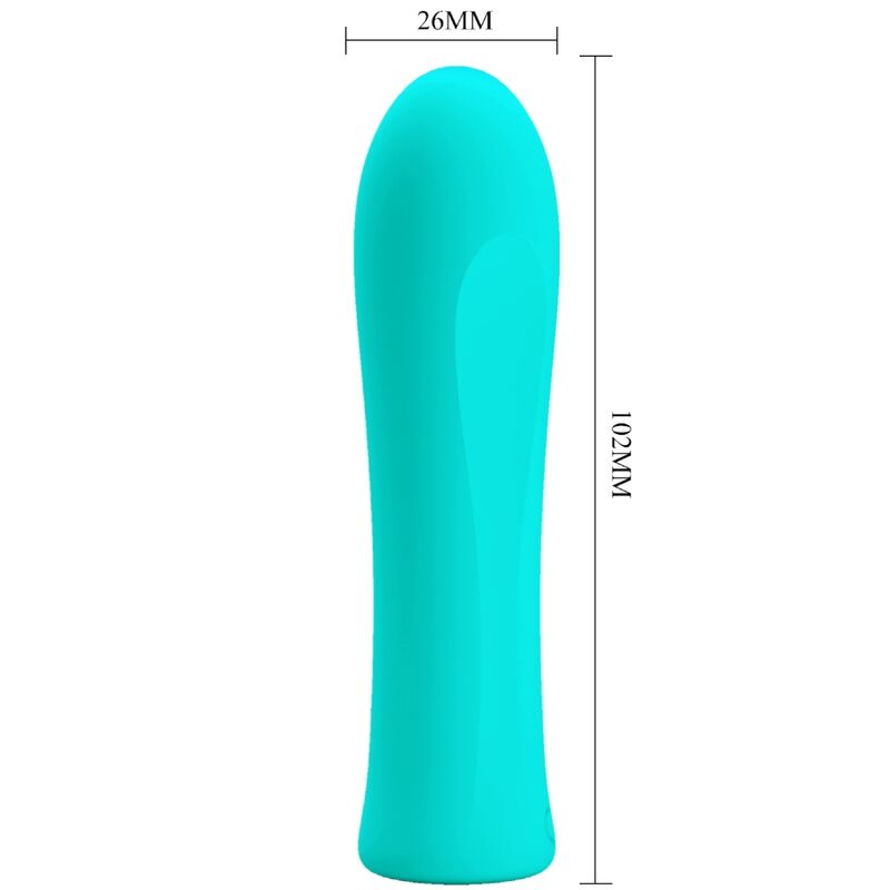 PRETTY LOVE - ALFREDA VIBRADOR SUPER POWER VERDE AGUA PRETTY LOVE FLIRTATION